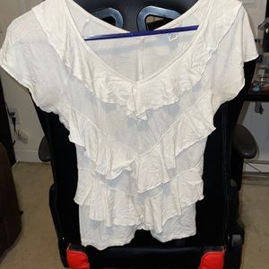 Banana republic shirt, size small, white